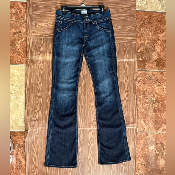 Hudson USA Signature Mid Rise Bootcut Jeans Size 26 - Picture 3 of 16